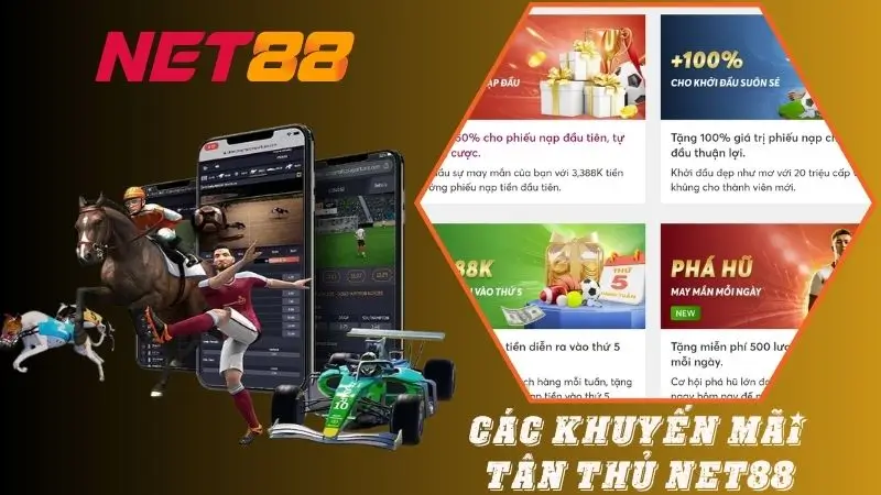 Những gói khuyến mãi tân thủ Net88 trong năm 2024